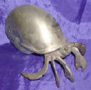 Silver Plated Bronze Hermit Crab