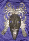 Silver Plated Bronze Mask