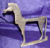 Silver Plated Bronze Horse