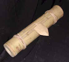 Kempli Bamboo music instrument Bali Indonesia