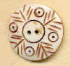 Button shell wooden resin horn bone button art export bali indonesia