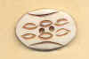 Button shell wooden resin horn bone button art export bali indonesia