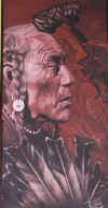painting paint american indian acrylic paintings Indians