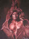 painting paint american indian acrylic paintings Indians