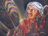 art painting acrylic on canvas by art export bali indonesia