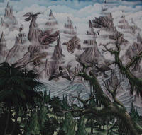 art painting acrylic on canvas by art export bali indonesia