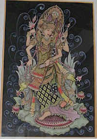 Bali painting traditional paintings by Art Export Bali Indonesia