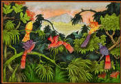paintings for sale acrylic on paper painting by art export bali indonesia