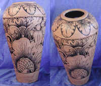 pottery, terracotta, pot, garden, vase, garden lamp, art export, bali, indonesia, bali indonesia