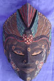 theater mask batik mask by art export bali indonesia