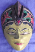 theater mask batik mask by art export bali indonesia