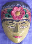 theater mask batik mask by art export bali indonesia