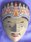 theater mask batik mask by art export bali indonesia