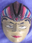 theater mask batik mask by art export bali indonesia