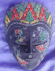 theater mask batik mask by art export bali indonesia