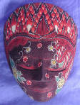 theater mask batik mask by art export bali indonesia