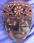 theater mask batik mask by art export bali indonesia