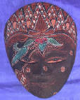 theater mask batik mask by art export bali indonesia