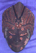 theater mask batik mask by art export bali indonesia