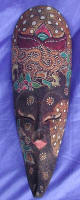 theater mask batik mask by art export bali indonesia