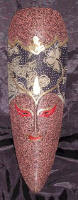 theater mask batik mask by art export bali indonesia