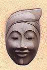 wood theater masks bali indonesia art export