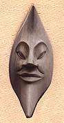 wood theater masks bali indonesia art export