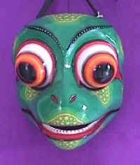 mask, by famous masker, bali indonesia, theater mask