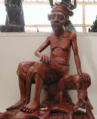 woodcarving wood carving wood carvings human sculpture art export bali indonesia