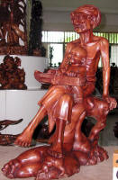 woodcarving wood carving wood carvings human sculpture art export bali indonesia