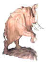 art, bali indonesia, wood carved animal
