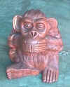 art, bali indonesia, wood carved animal 