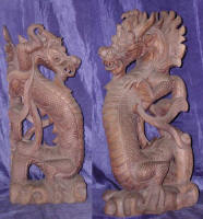 dragon wood carving by art export bali indonesia