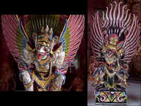 art, bali indonesia, garuda, wood carving