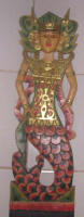 dancer wall hanging handicraft by art export bali indonesia