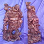 budda budha buddha happy buddha wood carvings by art export bali indonesia