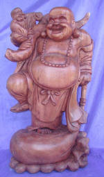 budda budha buddha happy buddha wood carvings by art export bali indonesia