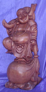 budda budha buddha happy buddha wood carvings by art export bali indonesia