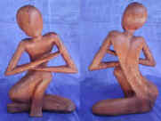 human woodcarving wood carvings abstract art export bali indonesia