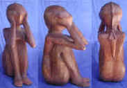 human woodcarving wood carvings abstract art export bali indonesia