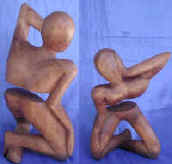 human woodcarving wood carvings abstract art export bali indonesia