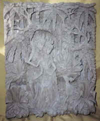 rama shinta wood panel wood carving art export bali indonesia