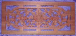 Carved wood trim and moldings