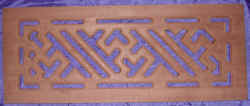 Carved wood trim and moldings