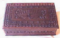 teak wood jewelry box 