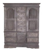 pyramid cabinet primitive furniture art export bali indonesia 