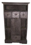 pyramid cabinet primitive furniture art export bali indonesia 