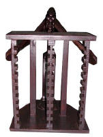 pyramid cabinet primitive furniture art export bali indonesia 