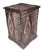 pyramid cabinet primitive furniture art export bali indonesia 