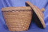 woven basket woven ata basket bali rattan basket art export bali indonesia